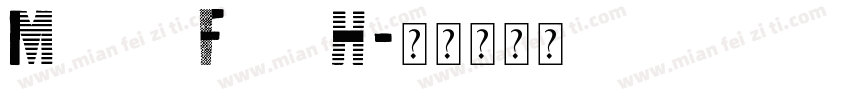 Masiro Folk H字体转换